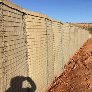 China welded mesh flood control barriers galvanized welded wire mesh defensive bastion barriers on sale