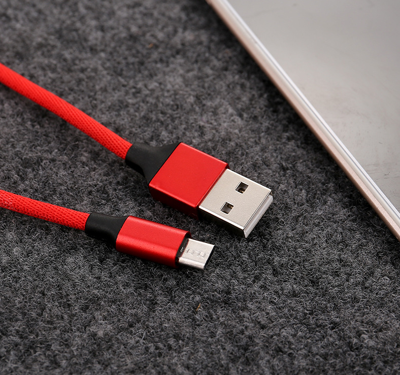 Universal USB Type C Cable , Android Data Cable Charger 3.0 With Gold Plated Connector