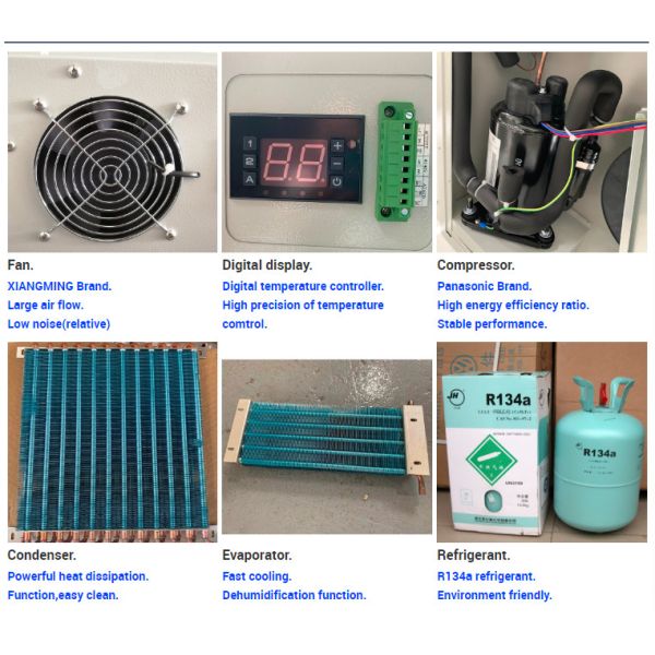 CE DC Powered 2000W Cabinet Air Conditioning Units