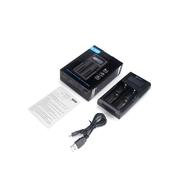 Multifunctional LCD Screen 17670 18350 USB Battery Charger