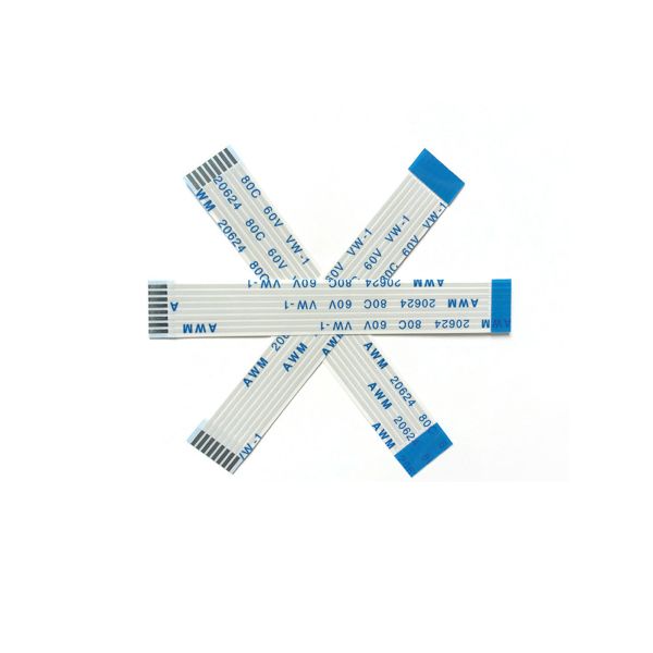 Signal Transmission 60V 1.0mm FFC Flexible Flat Cable