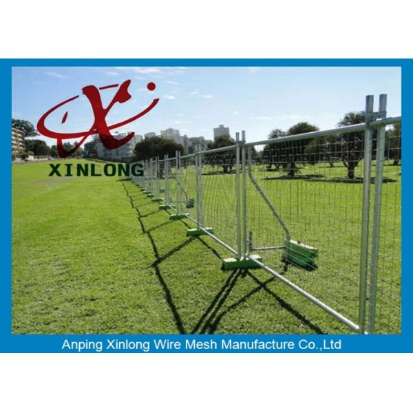 Hot Dipped Galvanized Temporary Fencing Panels For Construction Site