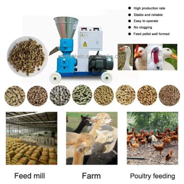 500kg Animal Feed Pellet Machine Cattle Chicken Feed Making Machine
