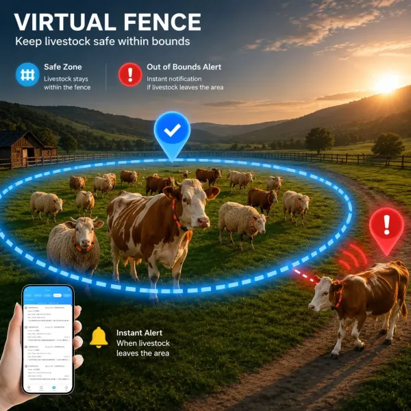 VP-Herd High Precision Pet GPS Tracker with Multi Mode Positioning