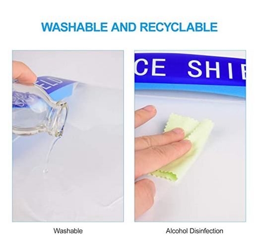 face+ shield mask with plastic shield visors disposable protection face shield