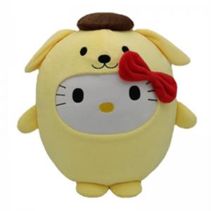 China 25cm Kitty Plush Doll Toy Plush Pillow Cushion Customized Plush Home Decor on sale