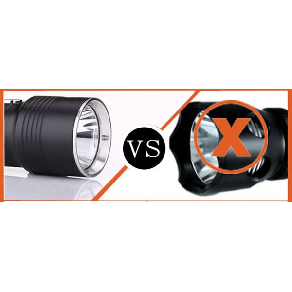 Powerful IP68 Waterproof Magnetic Torch Light 5W 450Lm With Cree LED