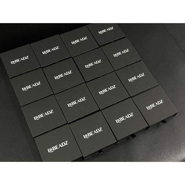 Customized Black Paper Drawer Necklace Box
