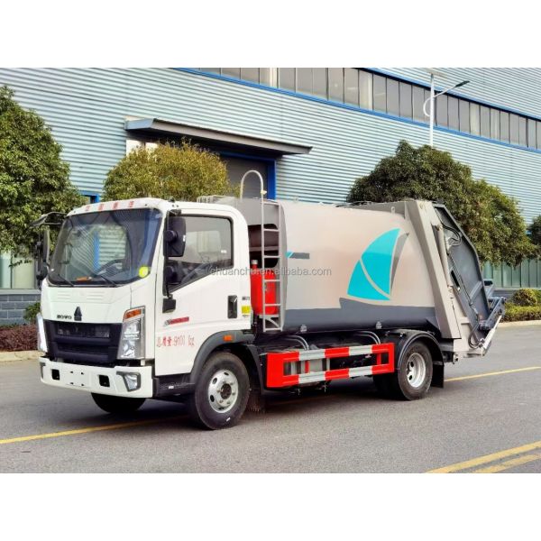 4*2 Trash Compression Garbage Trucks and Rubbish Collection Garbage Compactor Truck