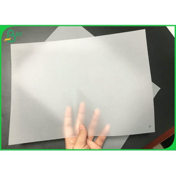Food Grade Translucent 73g 83g White Plotter Tracing Paper Roll For CAD Drawing