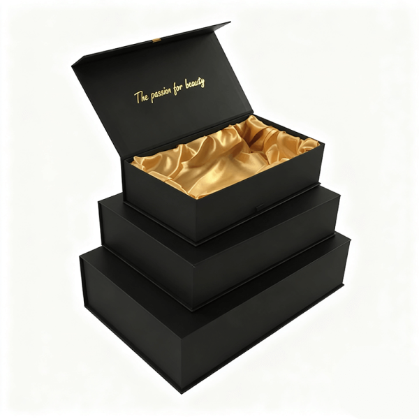 Eco Friendly Magnetic Packaging Box Made from Recyclable Materials Suitable for Cosmetics Jewelry and Product Packaging Needs