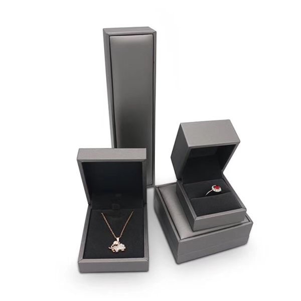 Customized Luxury PU leather Ring Box