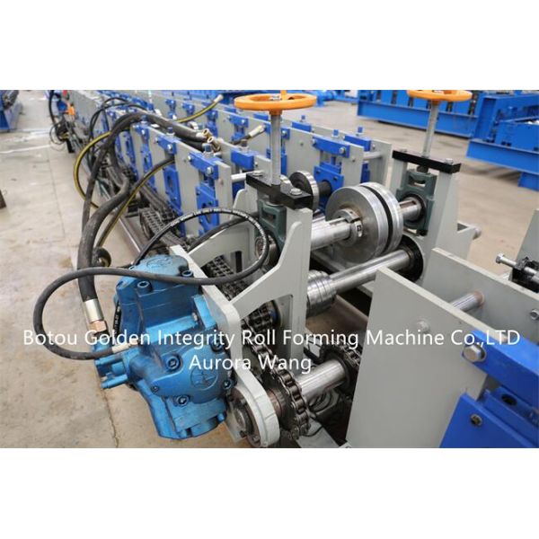 Quick Change C Channel Making Machine High Speed For Galvanized Steel Strip