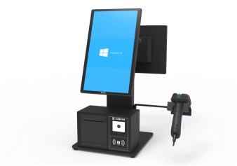 Dual Screen Multi Mode Slim POS Intel N95 Processor For Assisted Autonomous Checkout