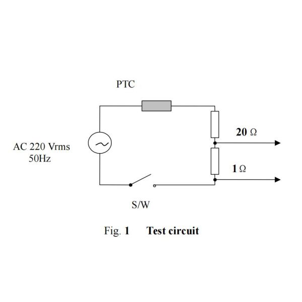 Degaussing 18 OHM Positive Temperature Coefficient PTC Thermistor MZ71-18RM