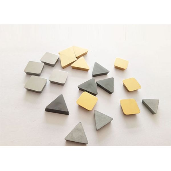 SPKN1504 Cemented CNC Carbide Inserts / CNC Plane Milling Inserts For Square Shape