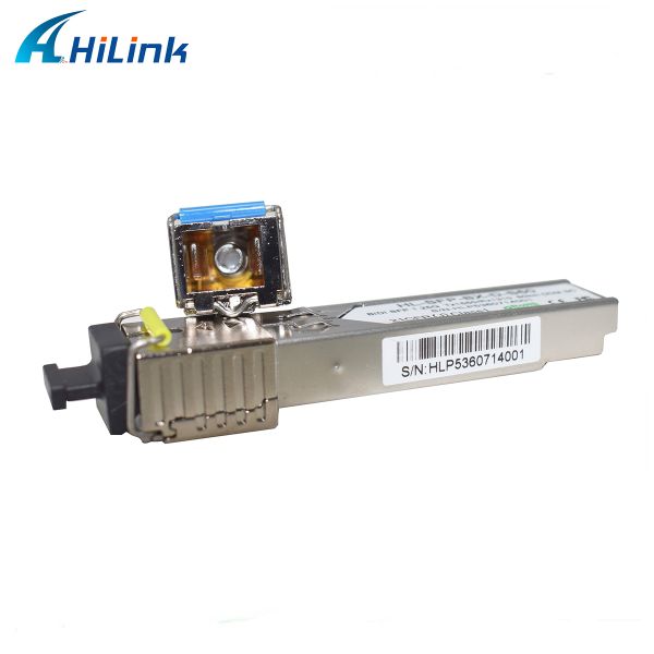 1.25G BIDI SFP 60KM SC/LC Simplex DDM WDM Transceiver Modules