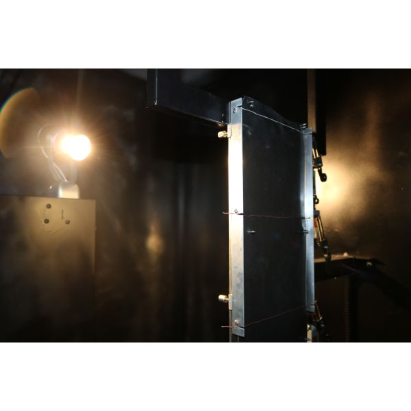 Horizontal / Vertical Burning Test Chamber Spray Tank , 180×560mm Specimen Holder