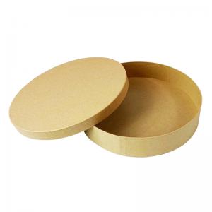 Quality Food Packaging Round Paper Box , Printed Presentation Boxes Offset Printing for sale