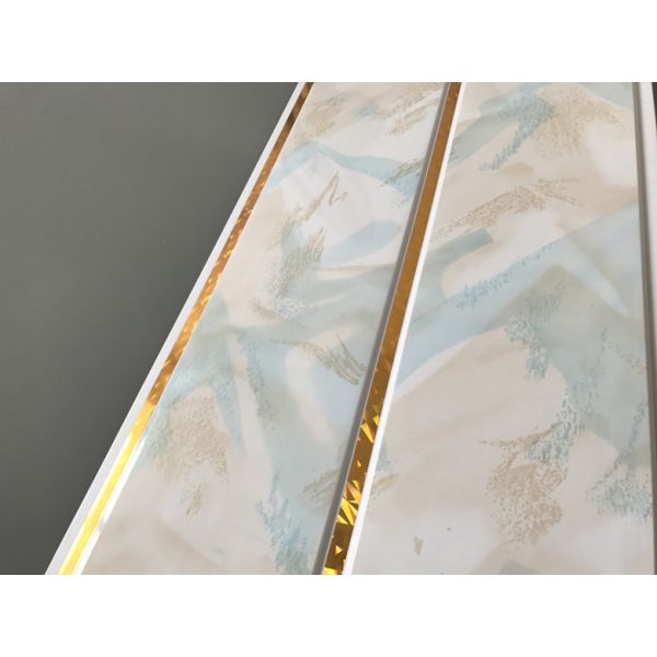 Printing Type Plastic Bathroom Shower Panels , Waterproof Bath Panels
