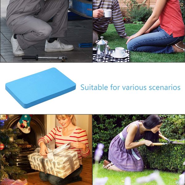 Blue Thick Foam Kneeling Cushion Prayer Exercise Mats