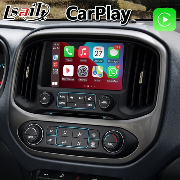 Lsailt Android Auto Carplay Multimedia Interface for 2014-2020 Chevrolet Colorado Mylink System
