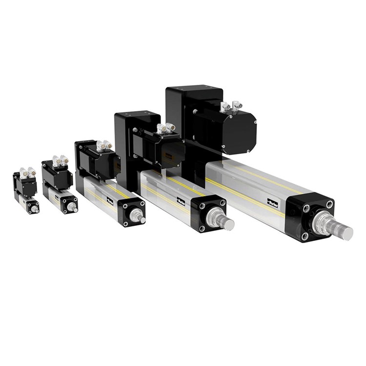 High Precision Large Thrust Telescopic Cylinders Linear Actuator Electric Hydraulic Cylinder Steel with Servo Motor Provided