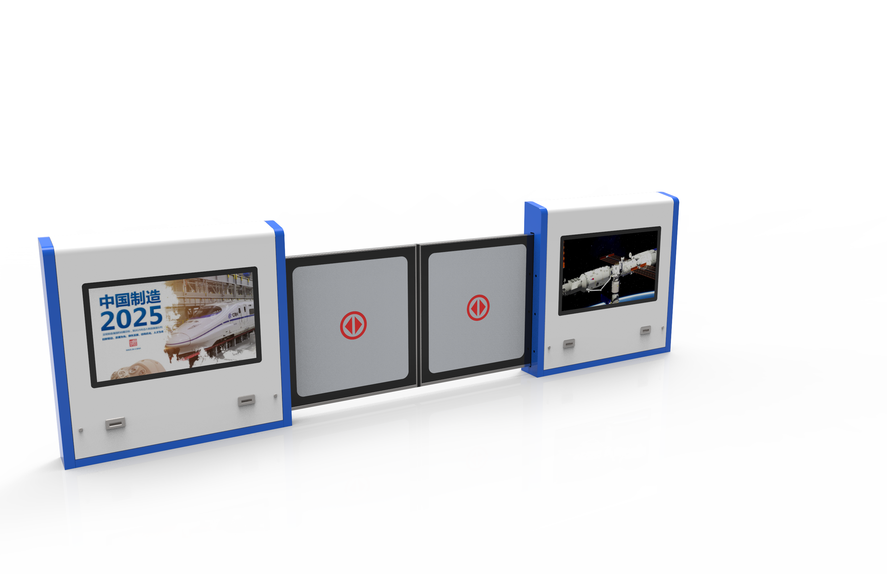 Platform Screen Door System Half Height PSD Automatic Safety Gate BRT Bus Station Control