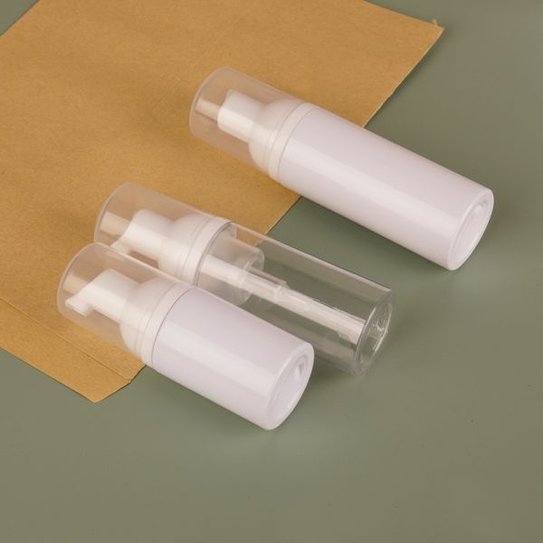 High-performance and durable cosmetic packaging PET and PP plastic lotion bottle and cosmetic jar with foaming pump