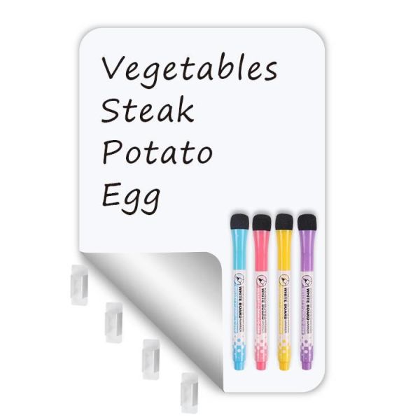 Removable Traceless Reusable Calendar Planner Sticky Dry Erase White Board