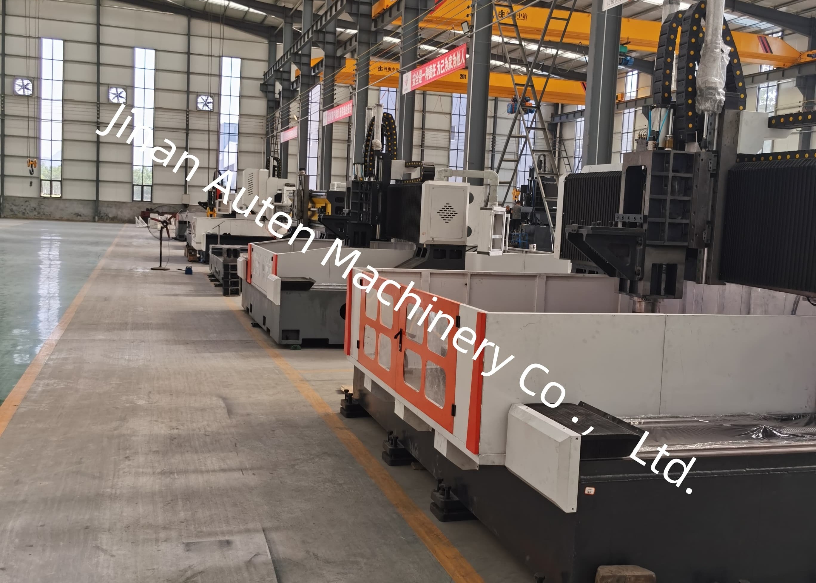 Industrial Use Gantry CNC Plate Drilling And Milling Machine With Chip Conveyor