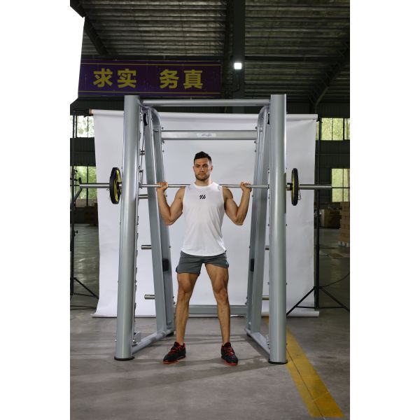 Power Rack Smith Machine for Full Body Strength Training | Multi Functional Home Gym Fitness Equipment with Squat Rack and Smith System