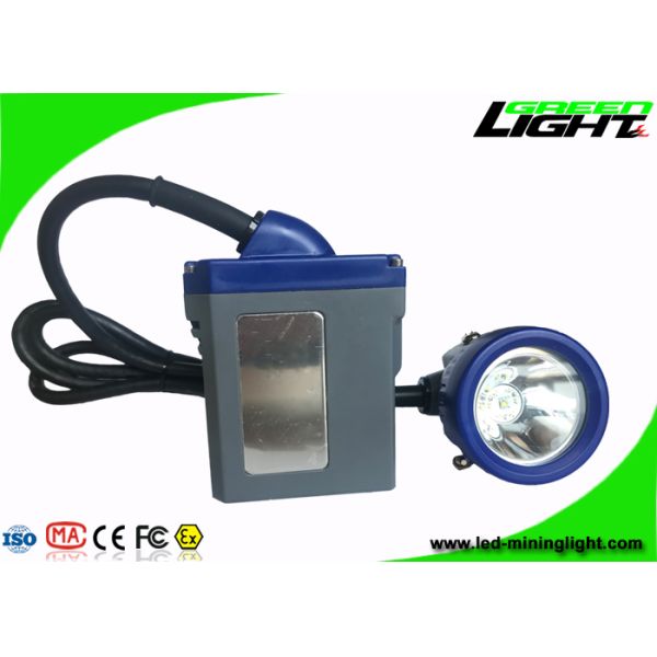 1.67W Rechargeable LED Headlamp 6.6Ah Explosive Proof Underground Mining Cap Lights