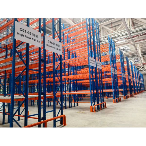 Double Depth Heavy Duty Pallet Rack Selective Pallet Rack Beam Racking