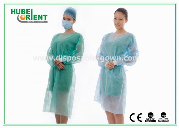 Long Sleeves Nonwoven Disposable Isolation Gowns