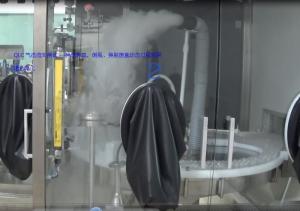 DI Water Fogger as Airflow Test Fogger and Smoke Machine with Flow viewer testing in Cleanroom QLC Series