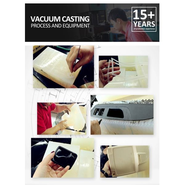 Grinding / Polishing Tolerance 0.05mm Rubber Prototype Vacuum Mold Casting