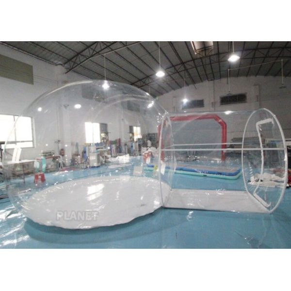 0.8mm Transparent PVC Inflatable Bubble Dome Tent