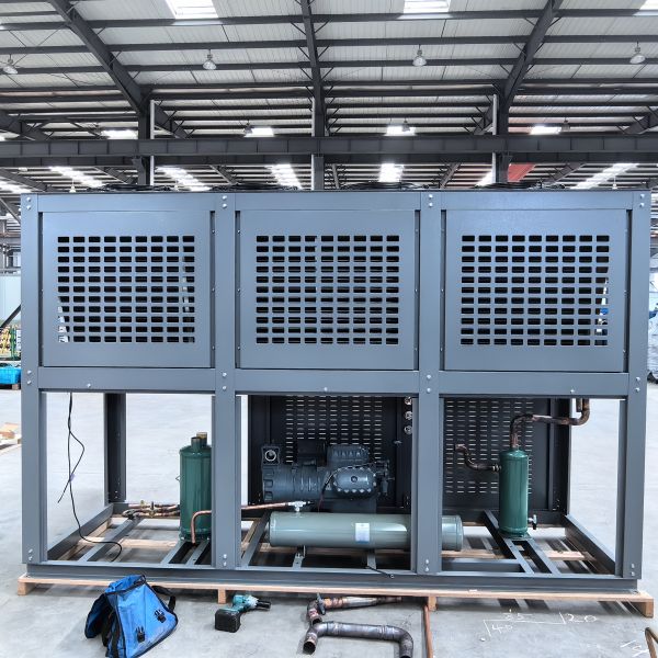 Copper Freezer Room Condensing Unit 120V Wall Mounted Installation
