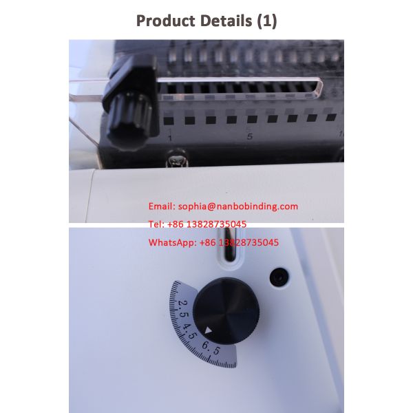 110V 240V Electric Wire Binding Machine 120W For Office