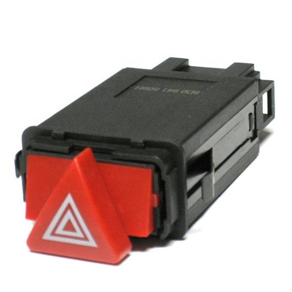 8D0941509H Car Indicator Switch AUDI A4 ABS Material Warning Signal Light Switch