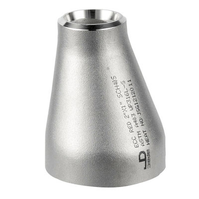 Eccentric Reducer Butt Welding Fittings 1/2”-60” Thickness: Sch5s-Schxxs Standard: ASME, MSS, ISO, DIN, JIS