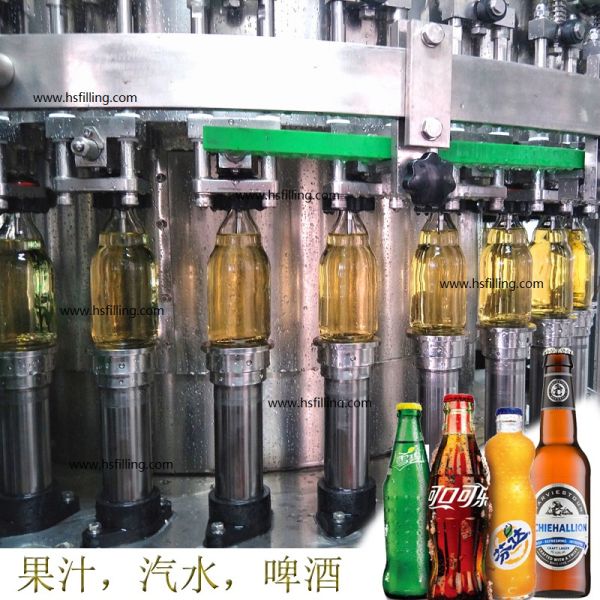 8000BPH Craft Beer Filling Machine beer bottling machine crown cap capping machine CE