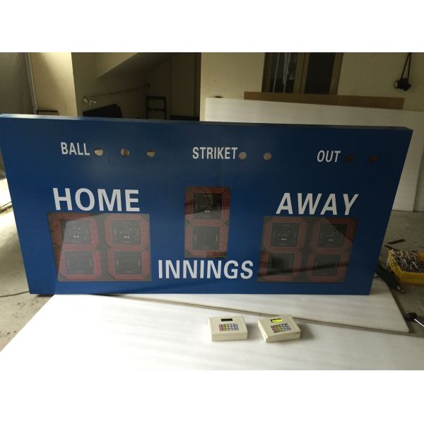 High Durability Digital LED Baseball Score Board With Easy Installation
