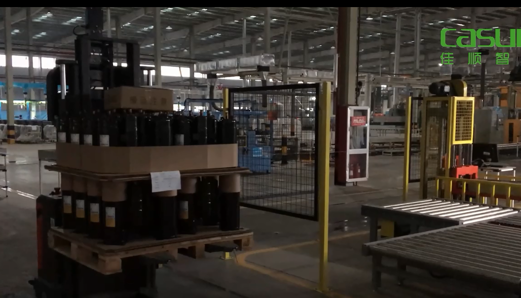 Automated Guided Vehicle​ Laser Guided Forklifts With 10mm Error Value