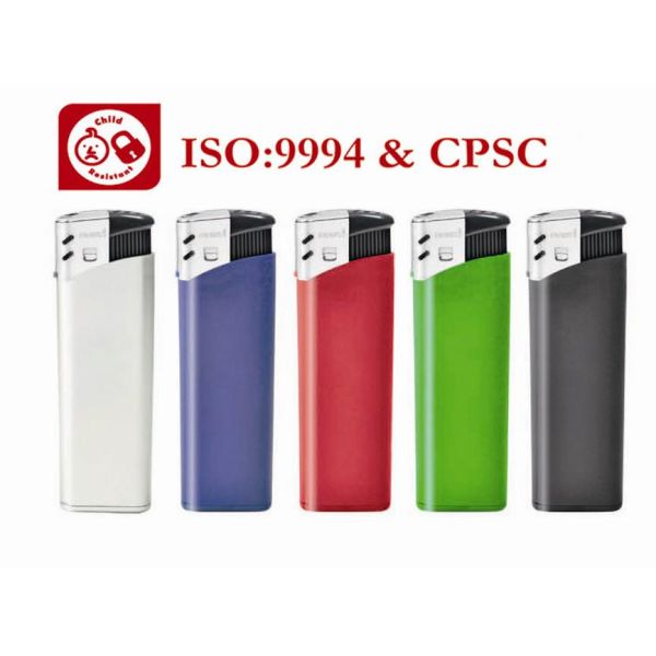 Disposable Refillable Electronic Gas Cigarette Lighter for Smoking BBQ Kitchen Candle