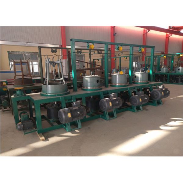 2.8 Tons Automatic Low Noise Low Carbon Iron Pulley Type Wire Drawing Machine