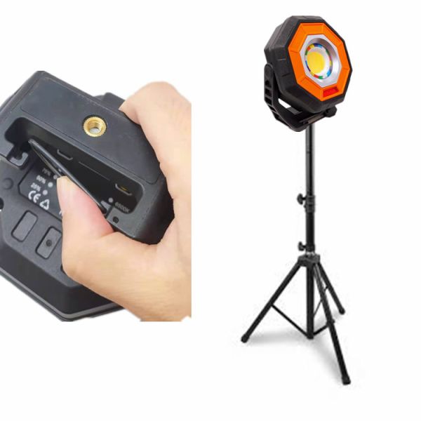 CCT Adjustable Portable Rechargeable LED Work Light 1200 Lumen Brightness