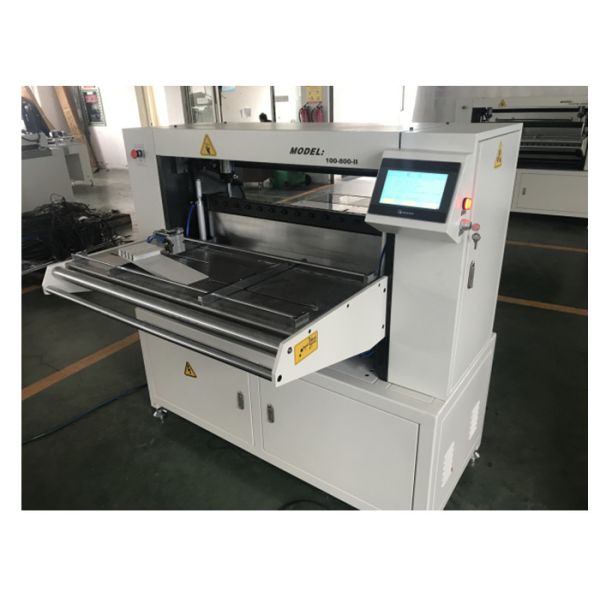 Delta PLC Filter Folding Knife Pleating Machine 0.8-1mm Thickness Knife Pleating Machine