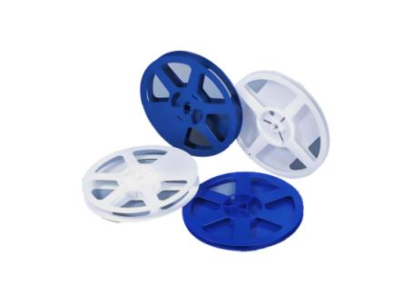 Custom Injection Empty Plastic Cable Reel 10e6-10e9 ESD Reading